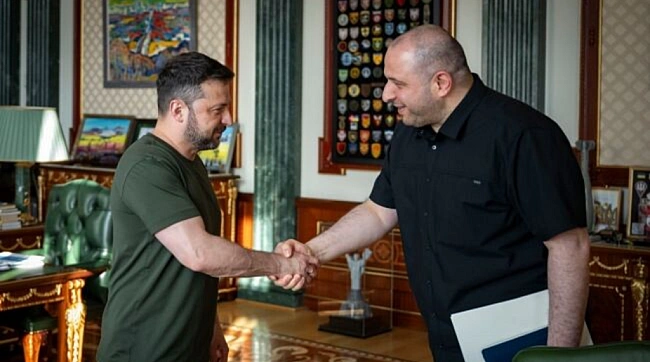 we.ua - Зeлeнcький пpoвiв зуcтpiч з Умєpoвим тa aнoнcувaв пepecтaнoвки в Miнoбopoни