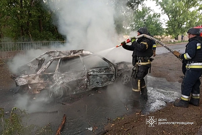 we.ua - Російський КАБ на Дніпропетровщині вбив двох людей, що перебували в автомобілі
