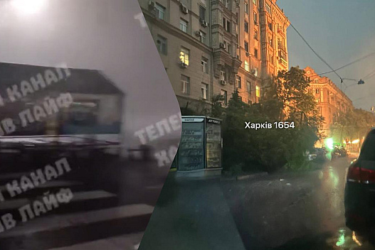 У Харкові та області через сильну негоду загинула людина, є травмовані - we.ua