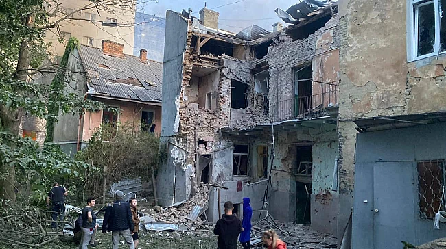 we.ua - У Львові російський БпЛА влучив у житловий будинок – ОВА
