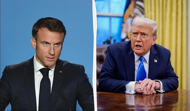 we.ua - Макрон розкритикував гучне рішення Трампа щодо Євросоюзу