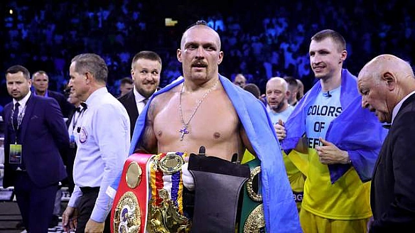 we.ua - Усик зізнався, кому планує подарувати пояс абсолютного чемпіона світу