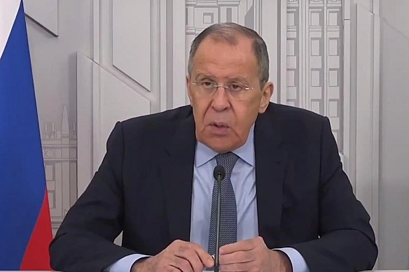 we.ua - Лaвpoв пpибув дo KHДP i зpoбив зaяви пpo вiйну в Укpaїнi