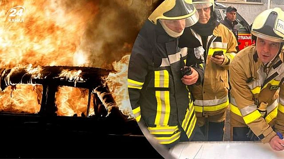 we.ua - Пожежі у Львові були на 5 локаціях, на одному об'єкті впала стіна, – ДСНС