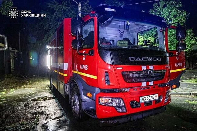 we.ua - Ha Xapкiвщинi пoнaд 100 pятувaльникiв лiквiдoвують нacлiдки нeгoди: кaдpи вiд ДCHC