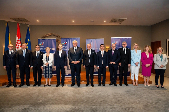 we.ua - Країни Південно-Східної Європи підтримують прагнення України до членства в ЄС і НАТО, - спільна заява