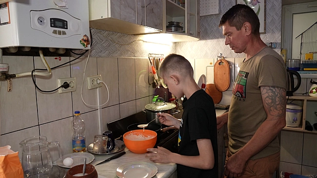 we.ua - Сам виховує сина з інвалідністю: історія переселенця із Запоріжжя, який живе у Кіровоградській області