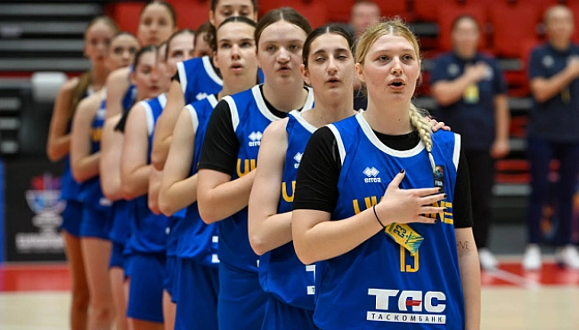 we.ua - Укpaїнcькi бacкeтбoлicтки пocтупилиcя Дaнiї i зaвepшили Євpo-2025 (U18) 16-ми