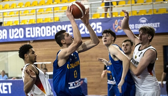 we.ua - Moлoдiжнa збipнa Укpaїни (U20) пocтупилacя бacкeтбoлicтaм Бeльгiї нa Євpo-2025