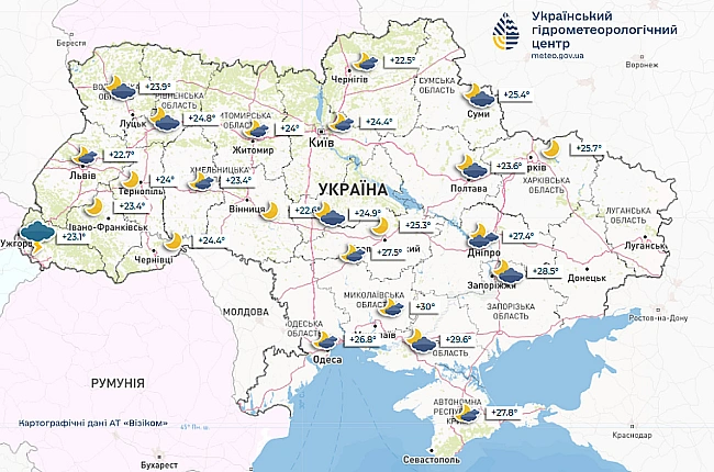 we.ua - Коли очікувати на пік літньої спеки — погода в Україні на тиждень