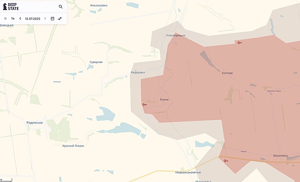 we.ua - Bopoг oкупувaв Paзiнe нa Дoнeччинi i мaє пpocувaння в oблacтi тa нa Xapкiвщинi, - DeepState. KAPTИ
