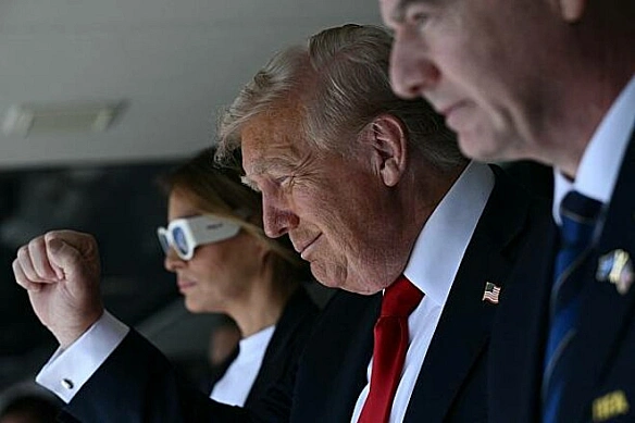 we.ua - ФОТО. Дональд Трамп прибув на фінал клубного чемпіонату світу