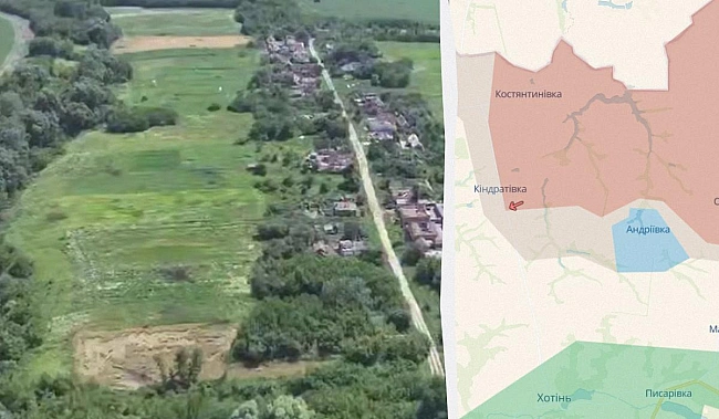 we.ua - Військові показали, як тепер виглядає прикордонна Кіндратівка