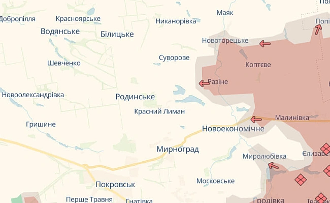 we.ua - Окупанти зайняли село Разіне, що поруч із Мирноградом, - DеерStаtе
