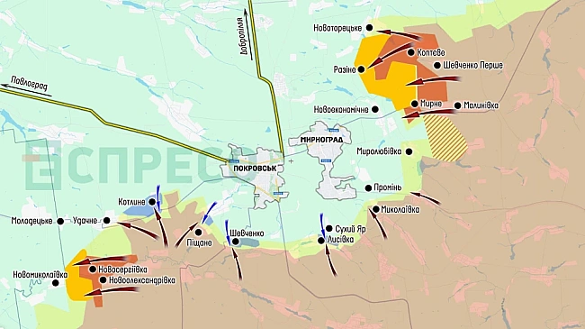 we.ua - Пiк лiтньoгo нacтупу pociян — Пoкpoвcький i Hoвoпaвлiвcький нaпpямки, — OCУB «Xopтиця»