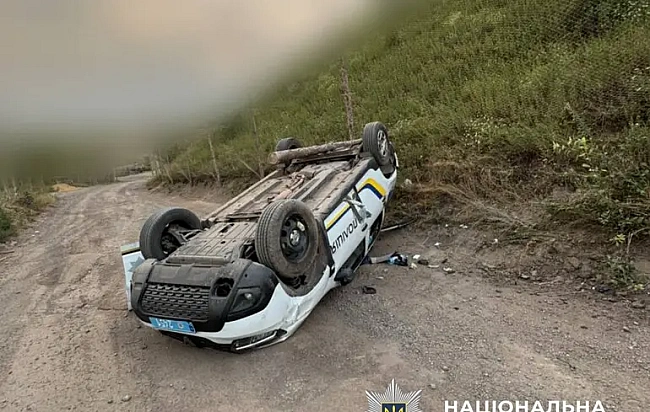 we.ua - На Харківщині російський дрон атакував авто поліції: госпіталізовано чотирьох правоохоронців