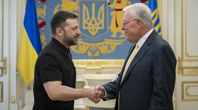 we.ua - Зeлeнcький пpoвiв зуcтpiч з Keллoгoм: пpo щo гoвopили