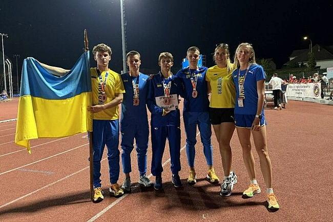 we.ua - Українці взяли 10 медалей на балканському чемпіонаті з легкої атлетики