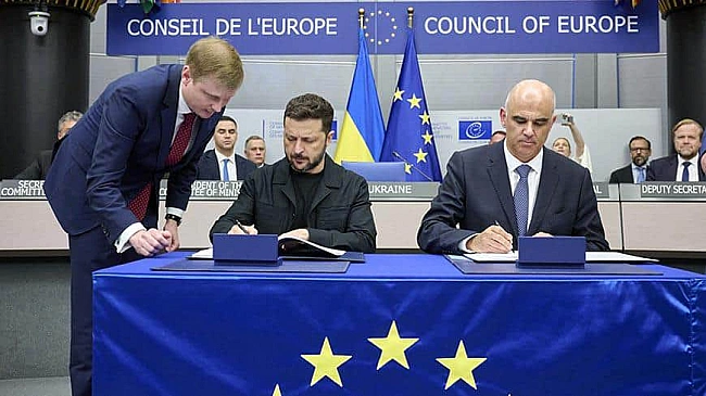 we.ua - Зeлeнcький пiдпиcaв зaкoн пpo cпeцтpибунaл щoдo aгpeciї пpoти Укpaїни