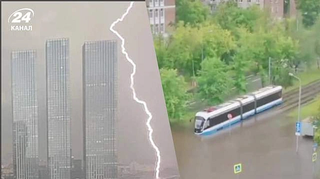 we.ua - Москва пішла під воду: в місті транспортний колапс, росіяни зводять плотини