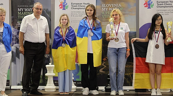 we.ua - Україна здобула дві срібні медалі на командному чемпіонаті Європи з шахів серед юніорів