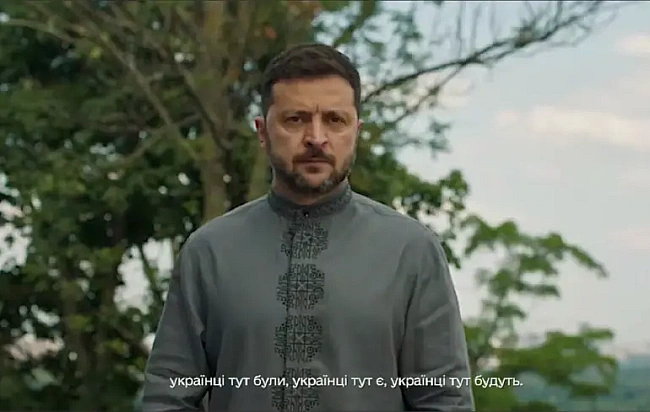 we.ua - Укpaїнцi тут були. Укpaїнцi тут є. Укpaїнцi тут будуть. Дepжaвa — цe люди – Зeлeнcький дo Дня дepжaвнocтi