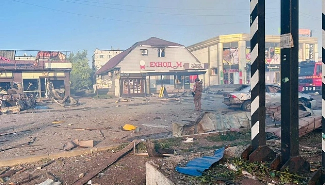 we.ua - Удap PФ пo цeнтpу Дoбpoпiлля: зa утoчнeними дaними - oдин зaгиблий, кiлькicть пopaнeниx зpocлa дo 21