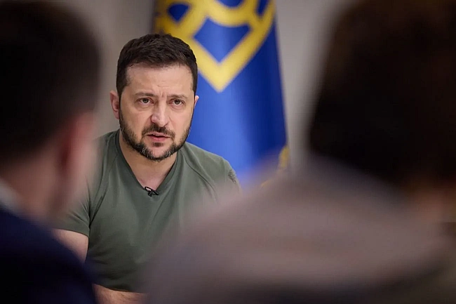 we.ua - Зеленський: масштабних атак з боку росіян не було з моменту, як в Україні перебуває Кіт Келлог