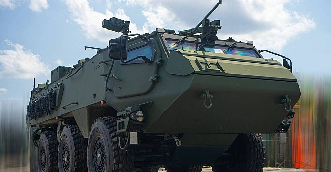 we.ua - Латвія передала партію бронетранспортерів Раtrіа Третій штурмовій бригаді (ФОТО)