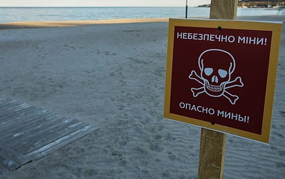 we.ua - В Коблево поблизу берега вибухнула морська міна