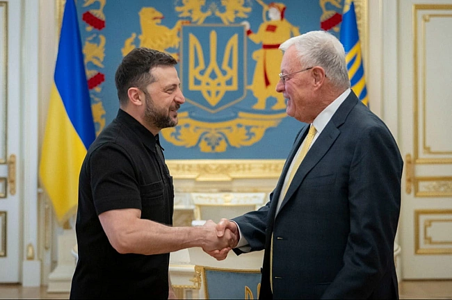 we.ua - путін боїться Америки – Зеленський про відсутність ударів по Києву під час візиту Келлога (Відео)