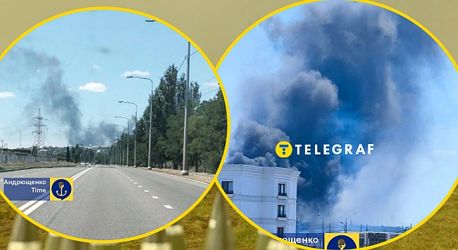 we.ua - Кара небесна в дії. Раптові пожежі знищили об'єкти окупантів у Маріуполі (фото та відео)