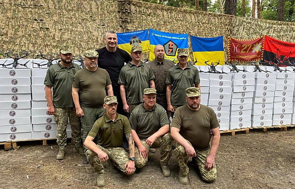 we.ua - 12-й армійський корпус ЗСУ отримав від громади Києва 3 тис. дронів, - Кличко. ФОТО