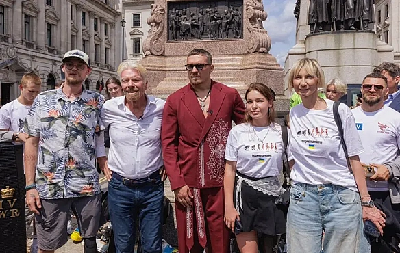 we.ua - “Світ почув нас”: у Лондоні відкрили артсимвол-нагадування про військових з ампутаціями
