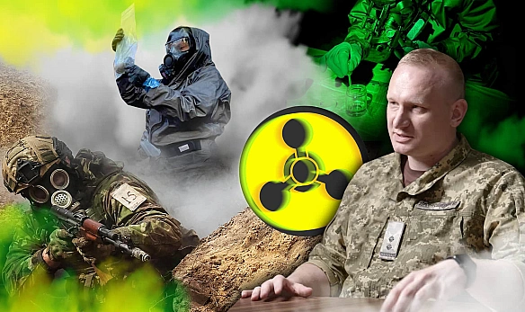 we.ua - Росія у війні застосувала хімічну зброю вже більше ніж 10 тисяч разів, – головний спеціаліст управління РХБЗ Антон Гончар