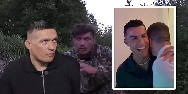 we.ua - Усик у мемах: як український чемпіон змусив реготати Кріштіану Роналду — відео
