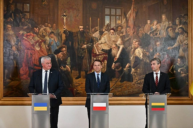 we.ua - Україна, Литва та Польща домовились посилити тиск на Росію за підсумками зустрічі Люблінського трикутника