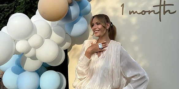 we.ua - «Боже, в нас є дитина». Леся Нікітюк показала, як відсвяткувала перший місяць життя сина