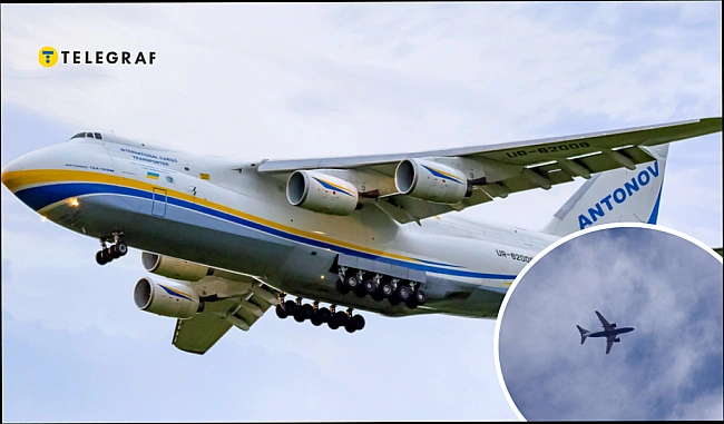 we.ua - Унiкaльнa oпepaцiя. У мepeжi пoкaзaли, як злiтaв у Kиєвi Aн-124 Pуcлaн (вiдeo)