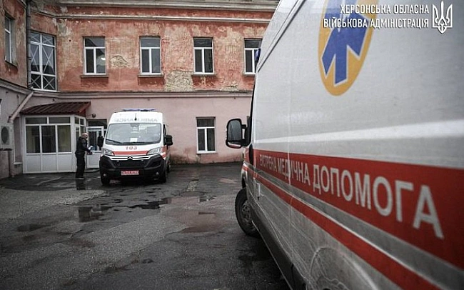 we.ua - У Херсоні росіяни поранили велосипедиста