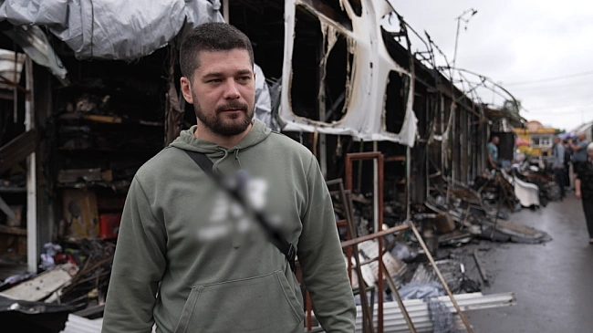 we.ua - Думала, що «шахед» впав: що відомо про пожежу на Центральному ринку Чернігова