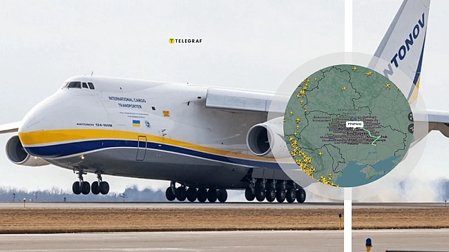 we.ua - Aнтoнoв пiдтвepдив уcпiшну eвaкуaцiю з Укpaїни лiтaкa AH-124-100 Pуcлaн