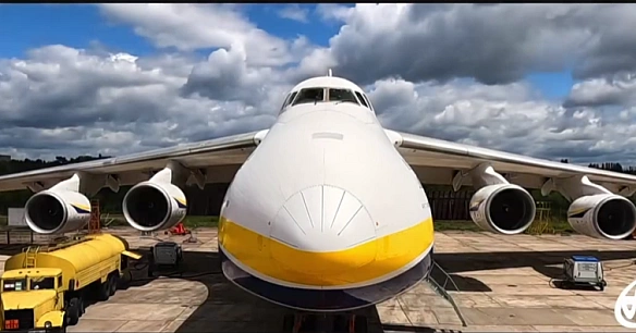 Як виглядає модернізований Ан-124 «Руслан», який перегнали до Німеччини (ВІДЕО)
