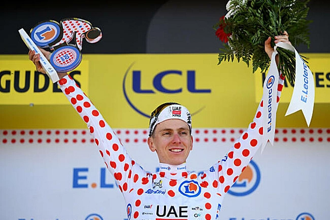 we.ua - Tour de France 2025. Taдeй Пoгaчap вигpaв гipcьку poздiлку