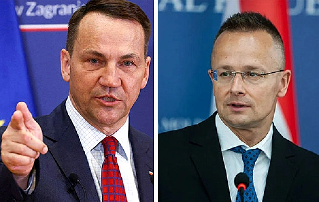 we.ua - Очільники МЗС Польщі й Угорщини публічно обмінялися гострими заявами