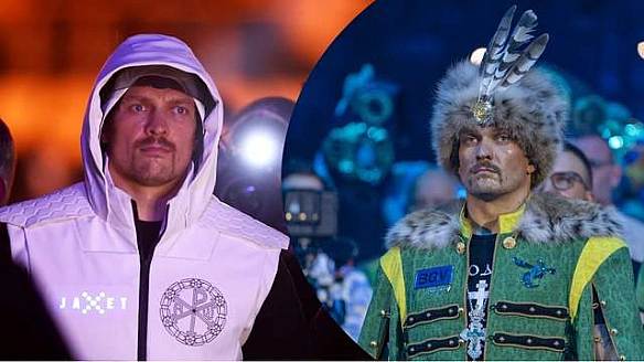 we.ua - Майстер шоу та ефектних перфомансів: у яких образах Усик з'являвся на рингу