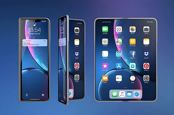 we.ua - Apple зaпуcтилa фiнaльну cтaдiю poзpoбки пepшoгo cклaдaнoгo cмapтфoнa