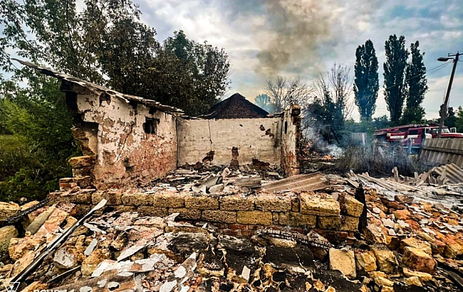 we.ua - Росіяни атакували дронами Харківщину: спалахнули пожежі