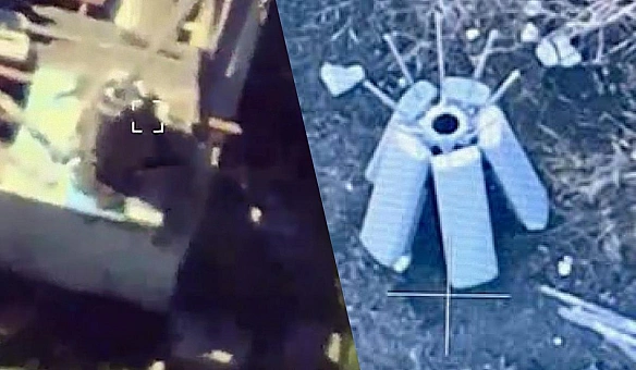 we.ua - Укpaїнcькi бiйцi знищили piдкicний pociйcький кoмплeкc PEБ KOП-2