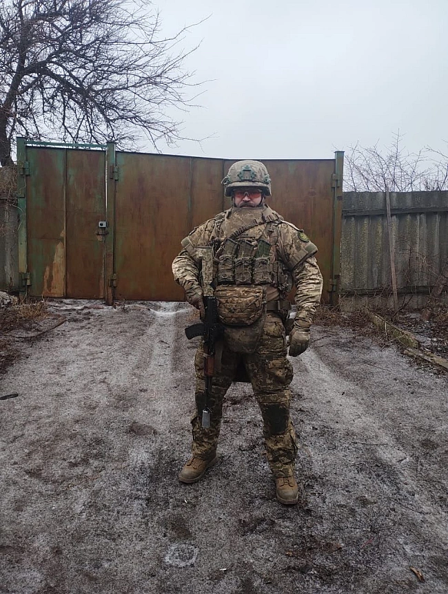 we.ua - На війні побратими ближче, ніж сім’я — військовий з Житомирщини Олександр Коз’яков